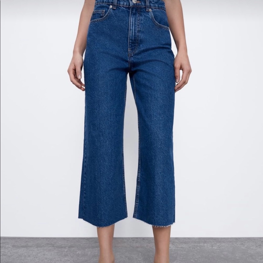 Zara Denim Culottes